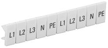 Маркеры для КПИ-2,5мм2 с символами "L1, L2, L3, N, PE" | код YZN11M-002-K00-A | IEK